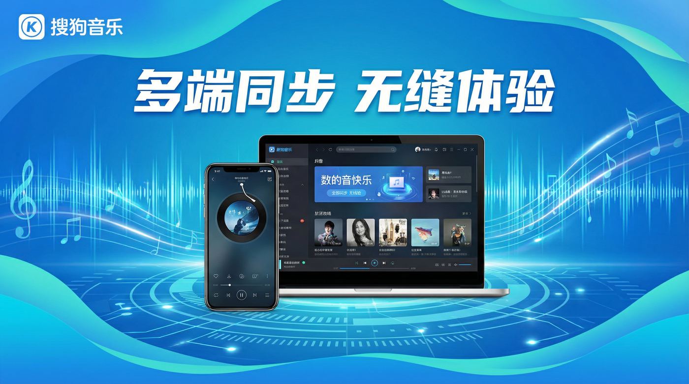 酷狗音乐多端同步 无缝体验